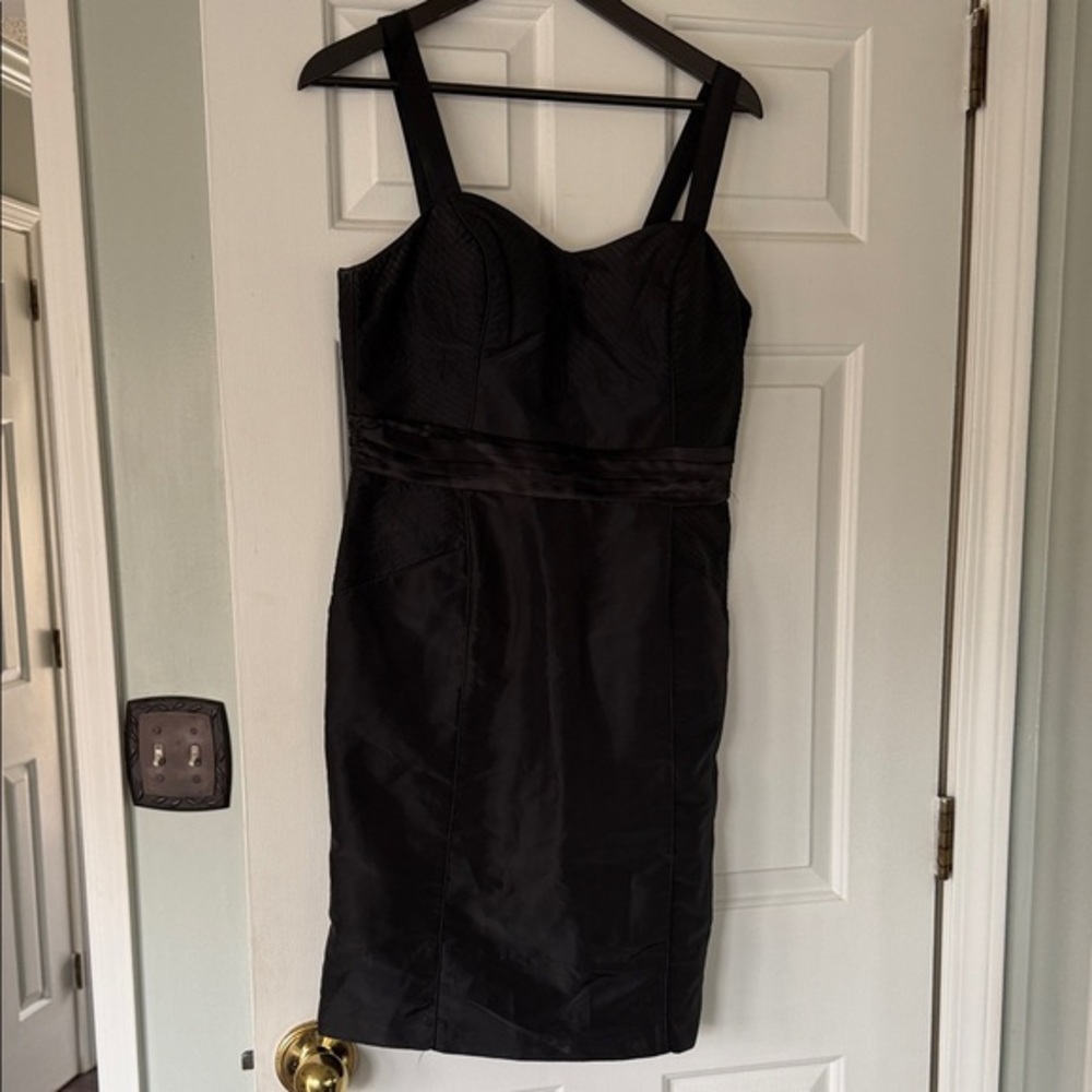 WD.NY Elegant Black Mini Dress